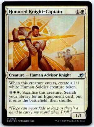 Honored Knight-Captain  #22 (Foil - NM)