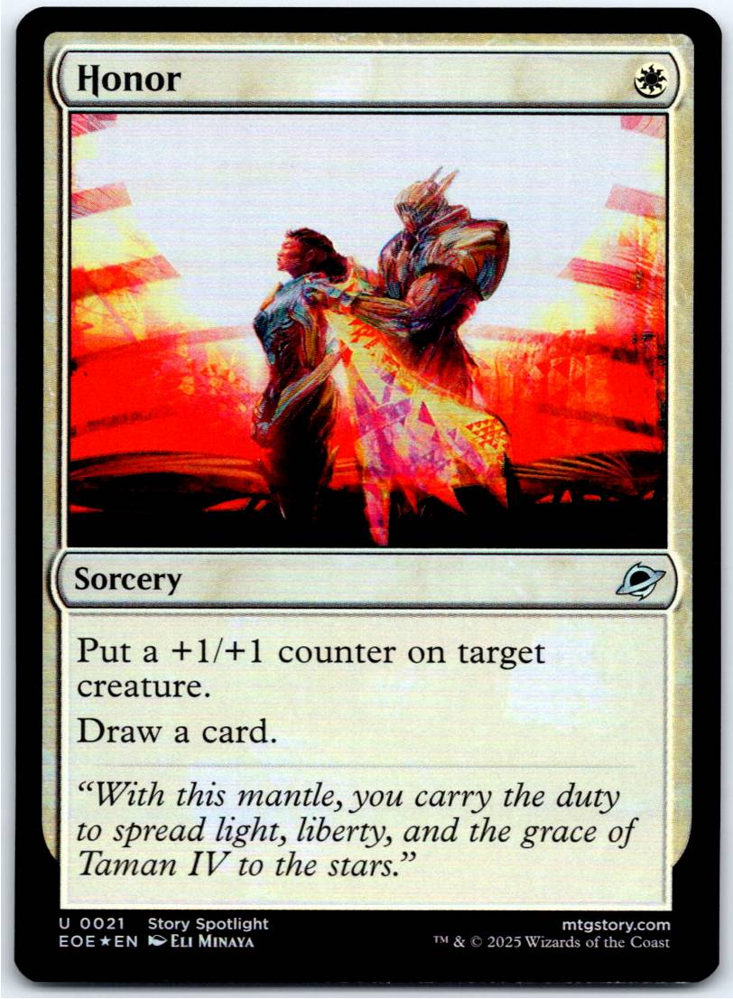 Honor #21 (Foil - NM)