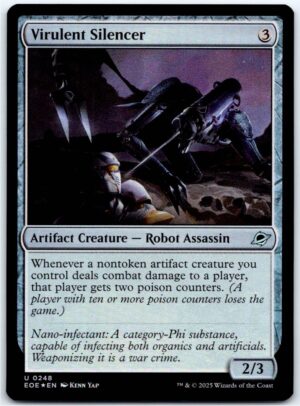 Virulent Silencer  #248 (Foil - NM)