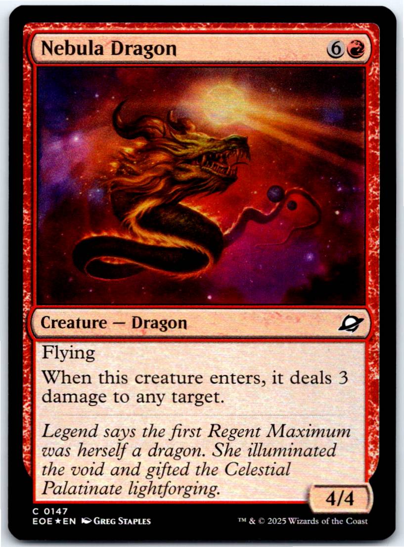 Nebula Dragon #147 (Foil - NM)