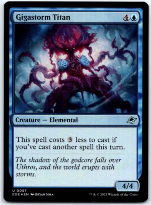 Gigastorm Titan  #57 (Foil - NM)