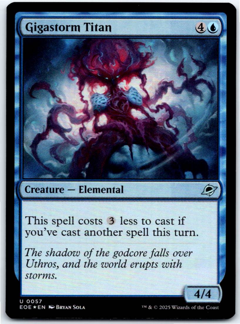 Gigastorm Titan #57 (Foil - NM)