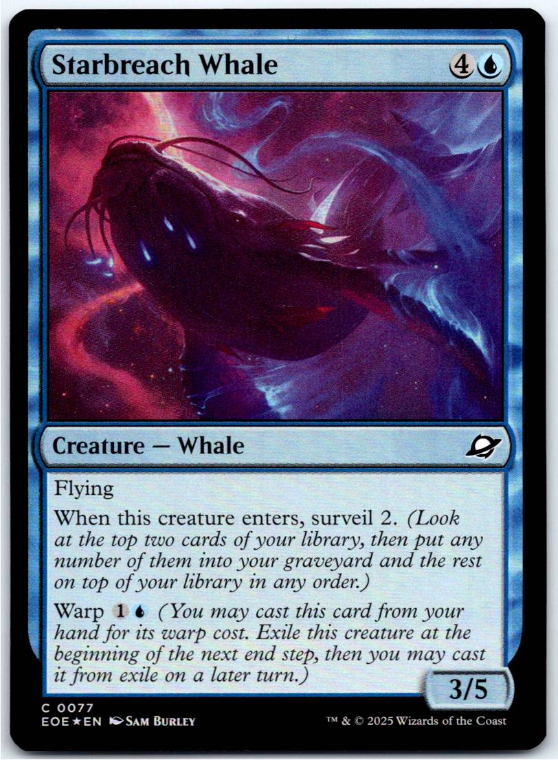 Starbreach Whale #77 (Foil - NM)
