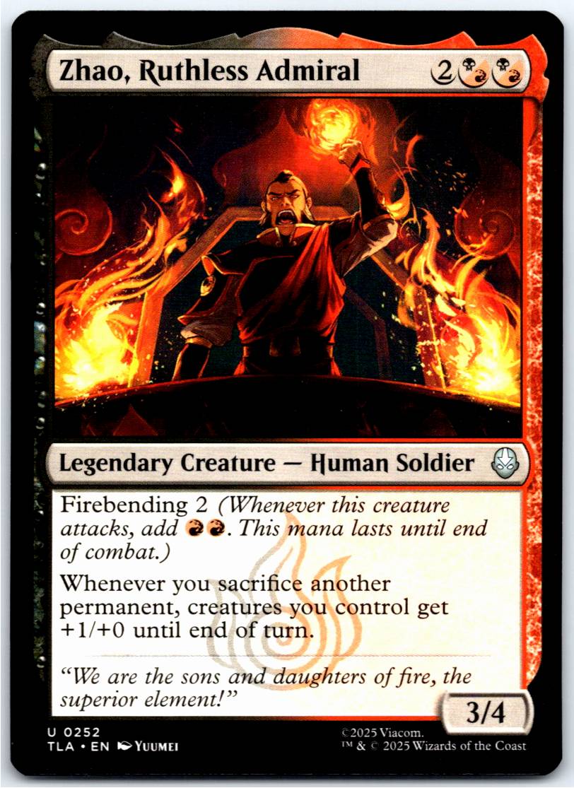 Zhao, Ruthless Admiral #252 (Normal - NM)