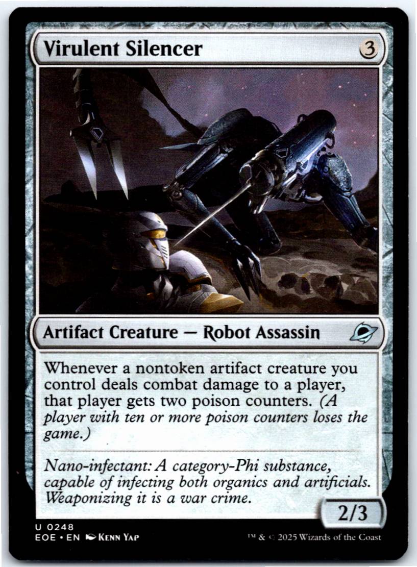 Virulent Silencer #248 (Normal - NM)