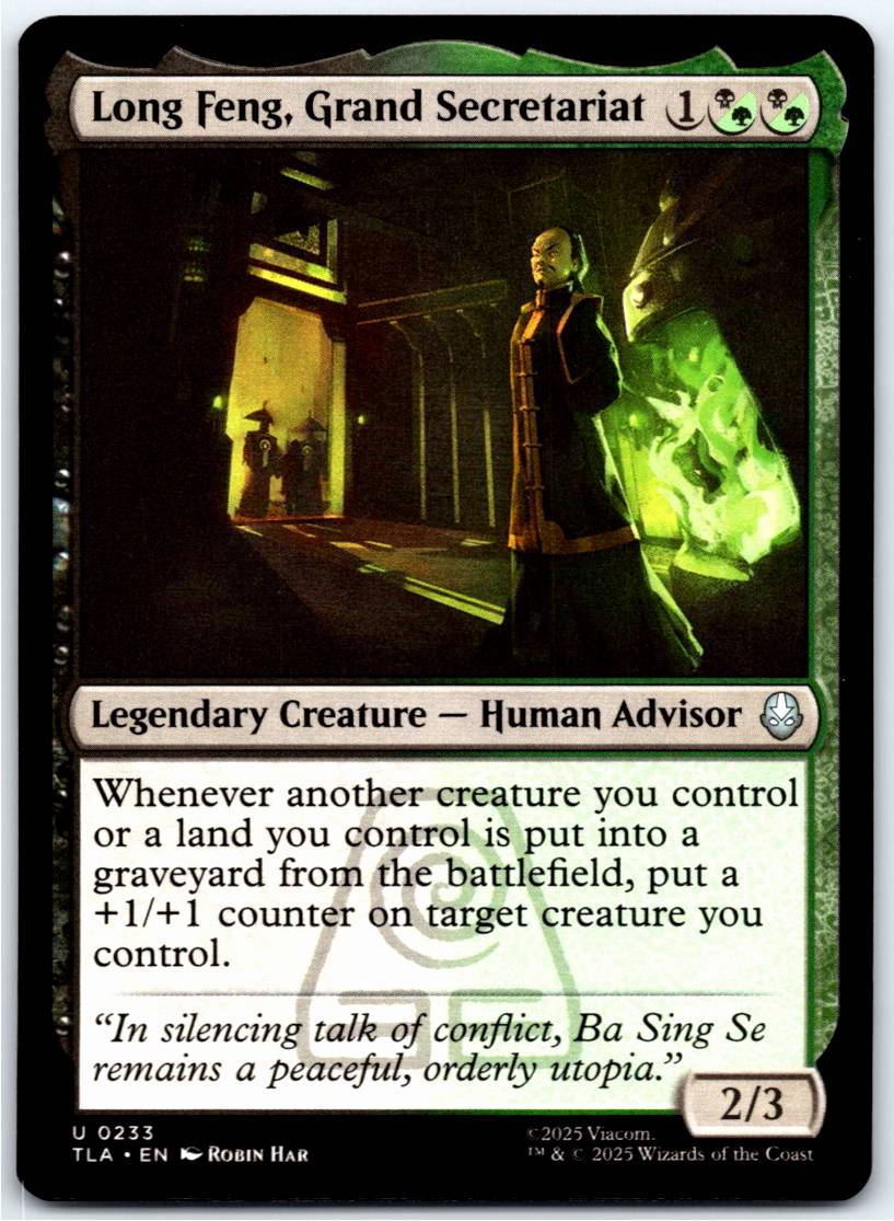 Long Feng, Grand Secretariat #233 (Normal - NM)