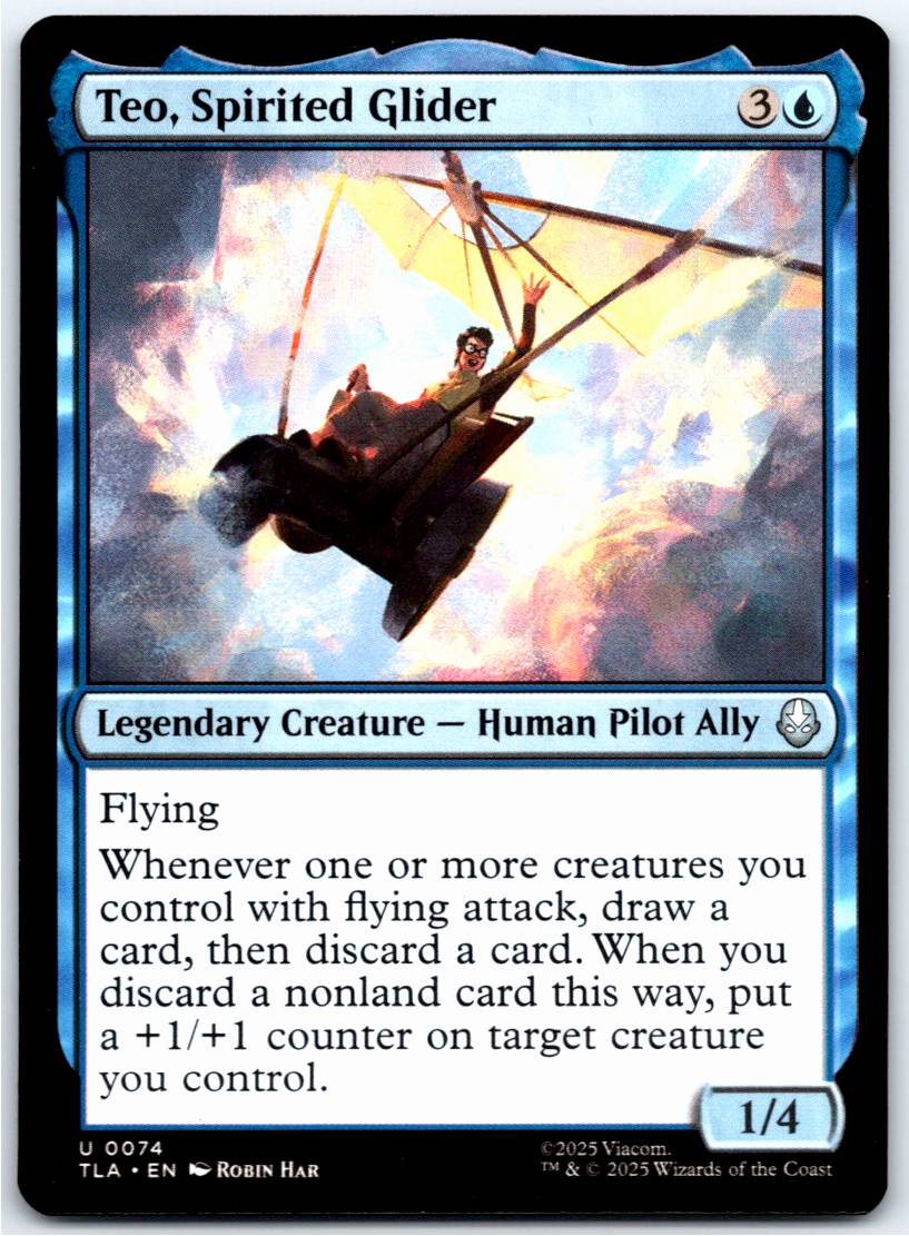 Teo, Spirited Glider #74 (Normal - NM)
