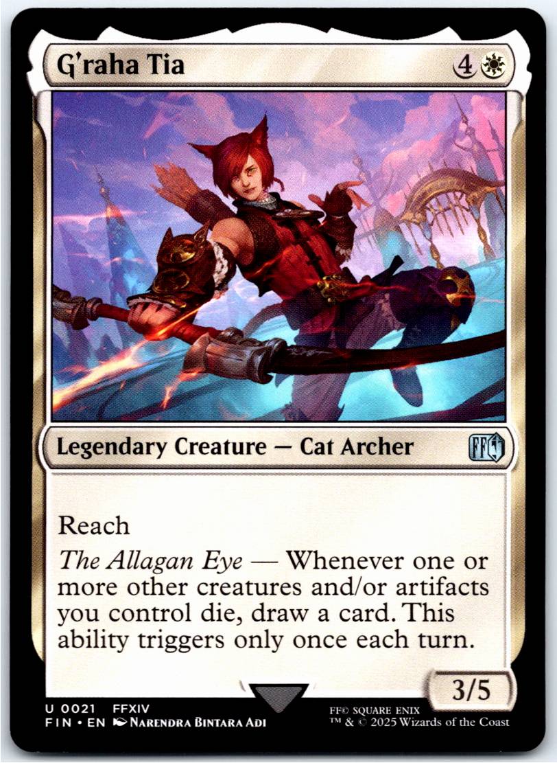 G'raha Tia #21 (Normal - NM)