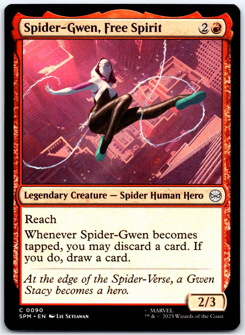 Spider-Gwen, Free Spirit #90 (Normal - NM)