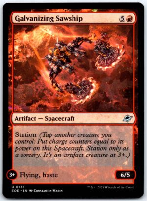 Galvanizing Sawship  #136 (Normal - NM)