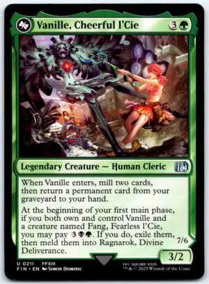 Vanille, Cheerful l'Cie  #211 (Normal - NM)