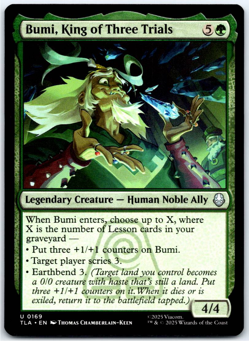 Bumi, King of Three Trials #169 (Normal - NM)