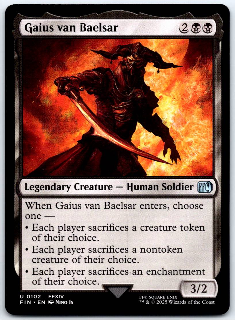 Gaius van Baelsar #102 (Normal - NM)