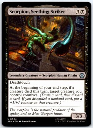 Scorpion, Seething Striker  #64 (Normal - NM)