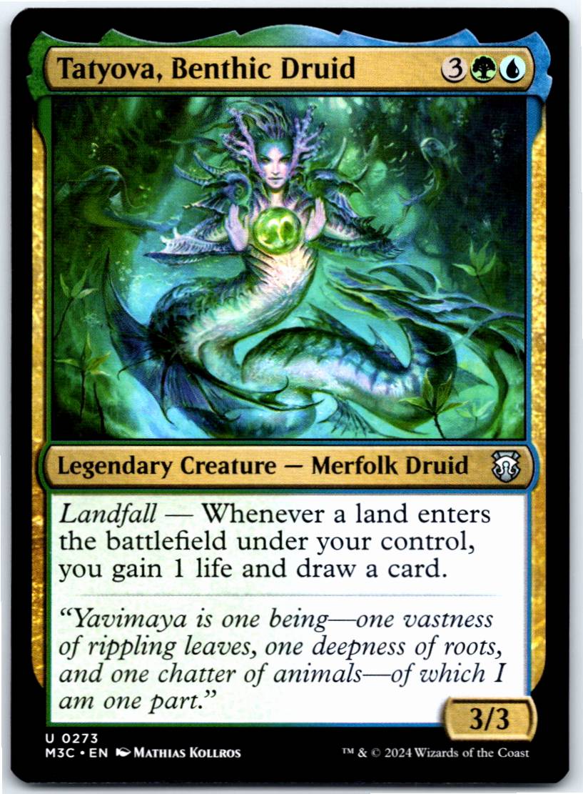Tatyova, Benthic Druid #273 (Normal - NM)