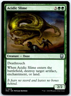 Acidic Slime  #218 (Normal - NM)