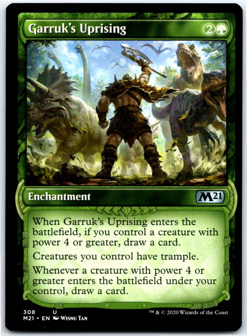 Garruk's Uprising (Showcase) #308 (Normal - NM)