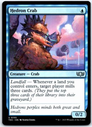 Hedron Crab  #155 (Normal - NM)