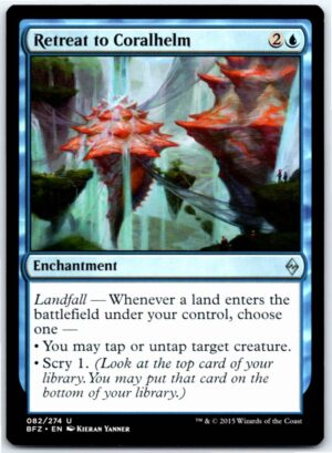 Retreat to Coralhelm  #82 (Normal - NM)