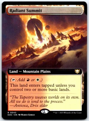 Radiant Summit (Extended Art)  #43 (Normal - NM)