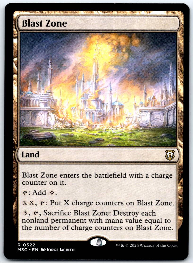 Blast Zone #322 (Normal - NM)