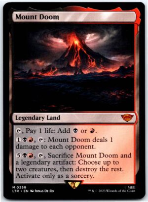 Mount Doom  #258 (Normal - NM)