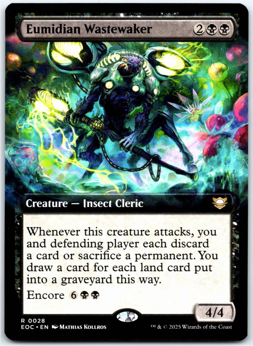 Eumidian Wastewaker (Extended Art) #28 (Normal - NM)