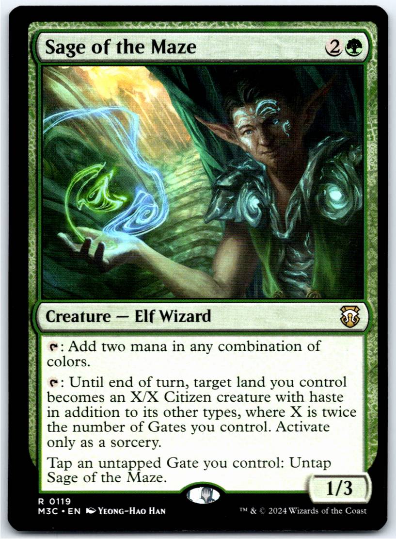 Sage of the Maze #119 (Normal - NM)