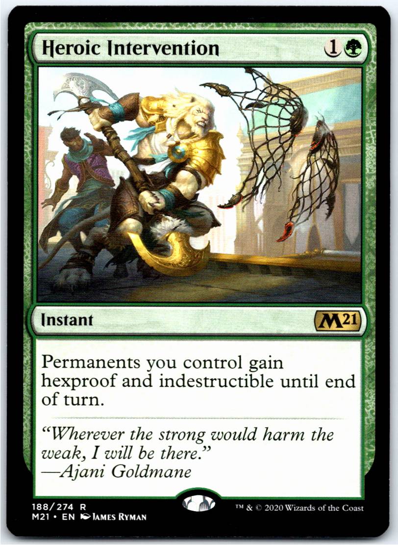 Heroic Intervention #188 (Normal - NM)