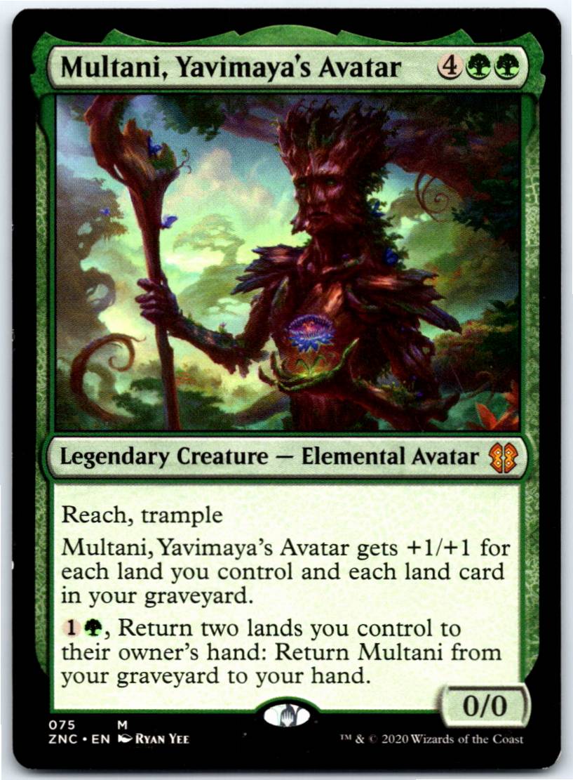 Multani, Yavimaya's Avatar #75 (Normal - NM)