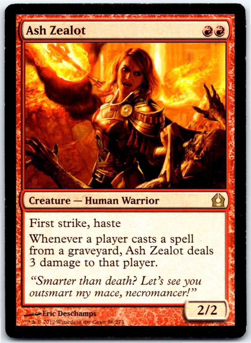 Ash Zealot #86 (Normal - MP)