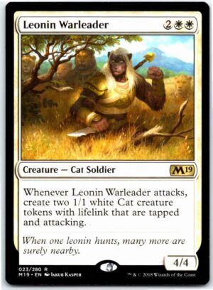 Leonin Warleader  #23 (Normal - LP)
