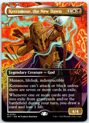 Ketramose, the New Dawn (Borderless)  #350 (Normal - NM)