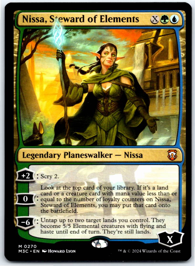 Nissa, Steward of Elements #270 (Normal - NM)