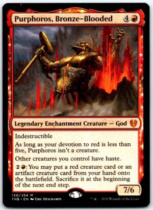 Purphoros, Bronze-Blooded  #150 (Normal - NM)