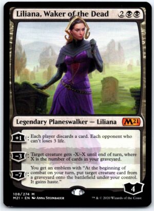 Liliana, Waker of the Dead  #108 (Normal - NM)