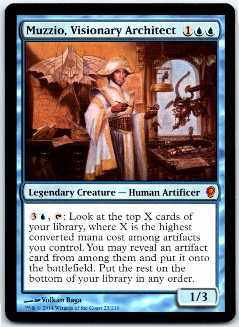 Muzzio, Visionary Architect #23 (Normal - NM)