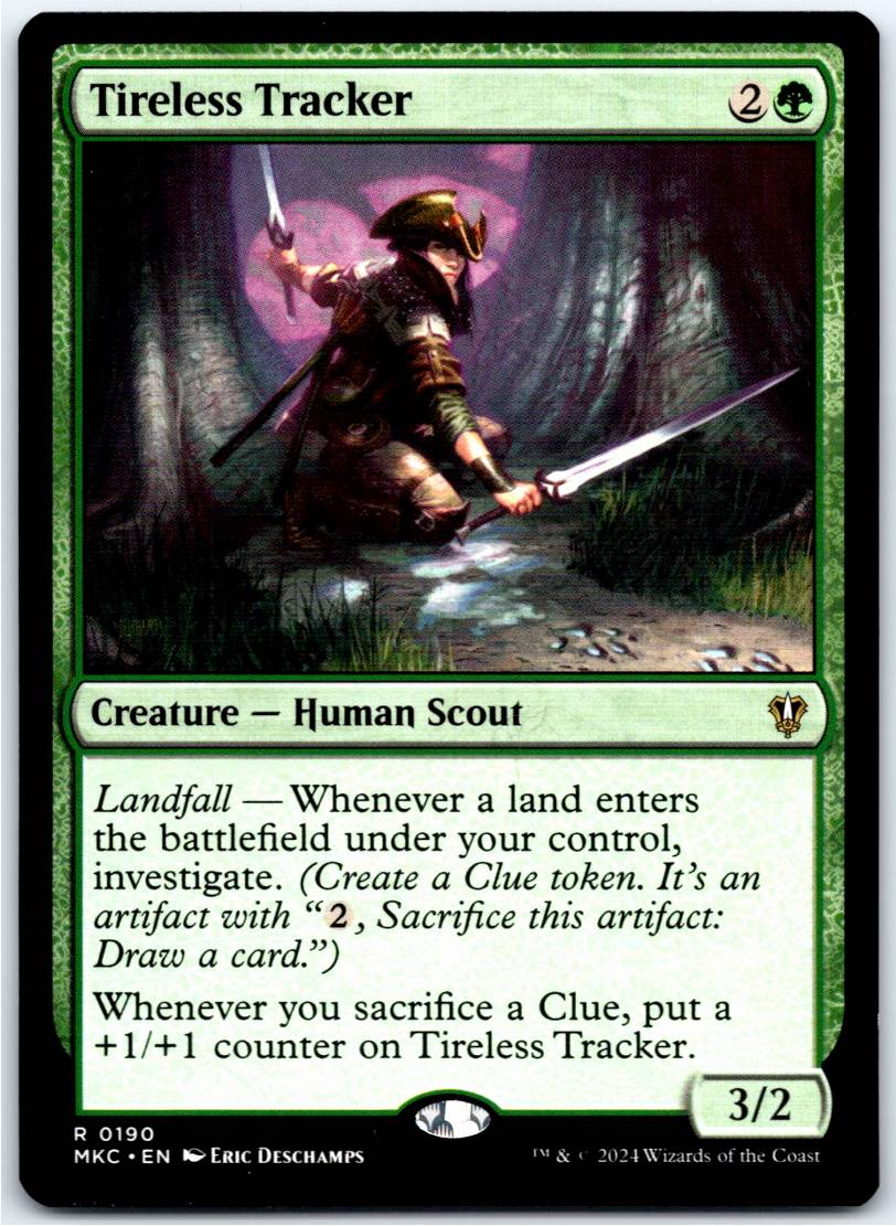 Tireless Tracker #190 (Normal - NM)