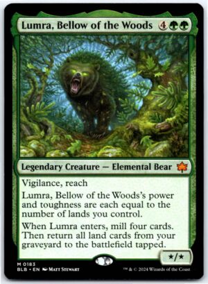 Lumra, Bellow of the Woods  #183 (Normal - NM)