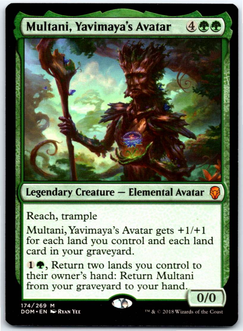 Multani, Yavimaya's Avatar #174 (Normal - NM)