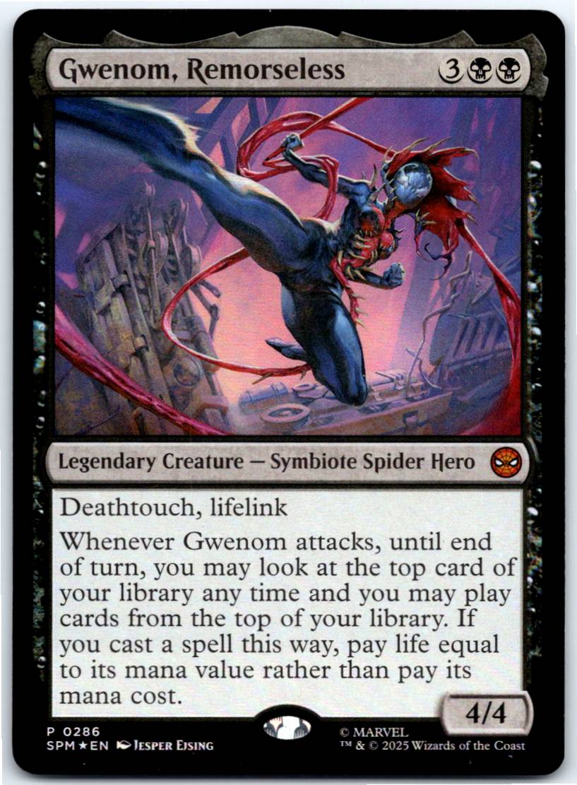 Gwenom, Remorseless #286 (Foil - NM)