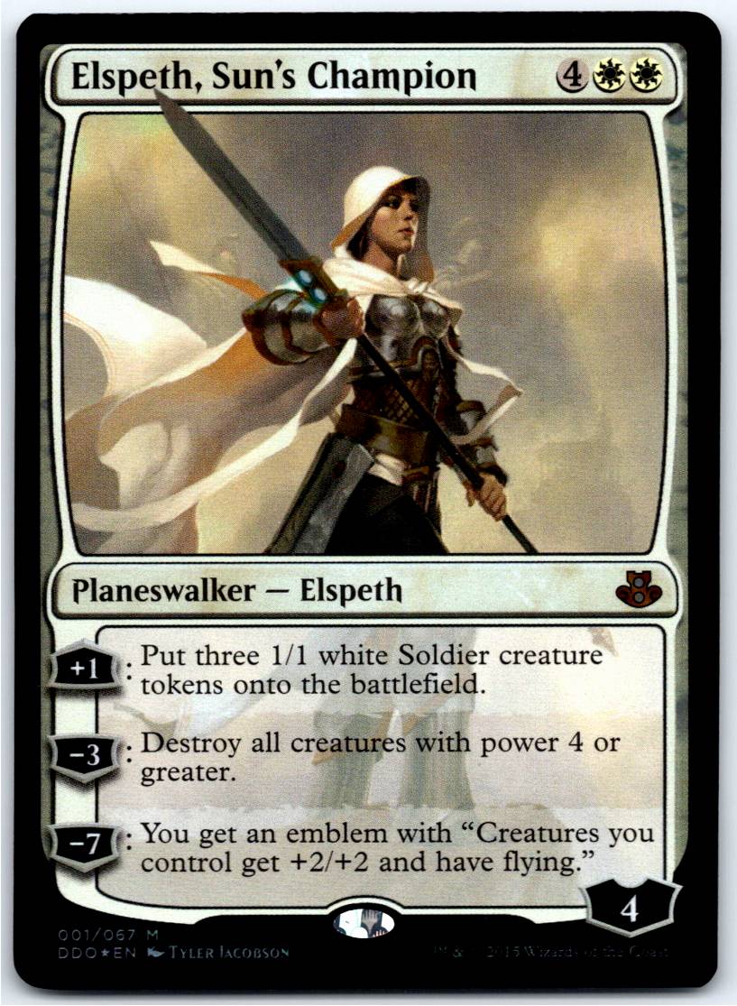 Elspeth, Sun's Champion #1 (Foil - LP)