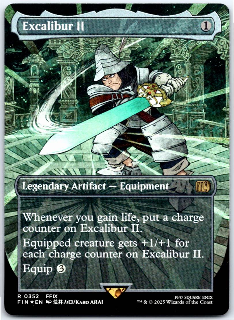 Excalibur II (Borderless) #352 (Foil - NM)