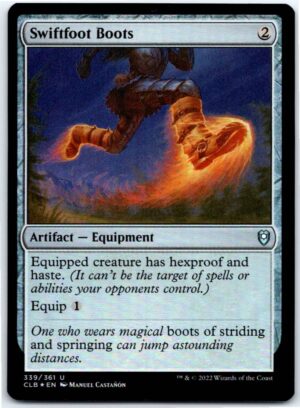 Swiftfoot Boots  #339 (Foil - NM)