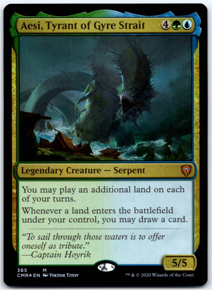 Aesi, Tyrant of Gyre Strait #365 (Foil - NM)