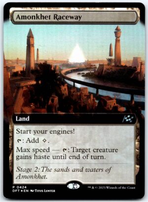 Amonkhet Raceway (Extended Art)  #424 (Foil - NM)