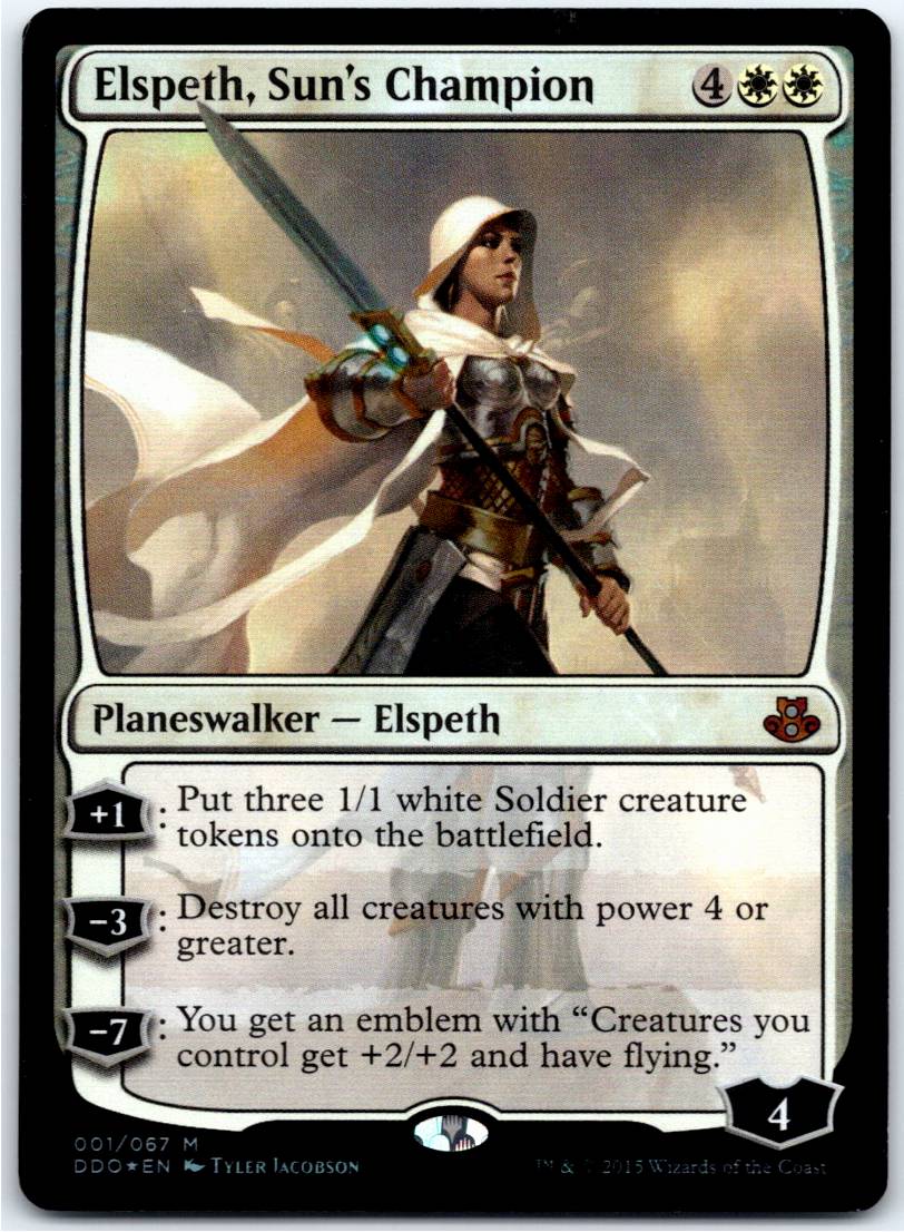Elspeth, Sun's Champion #1 (Foil - MP)