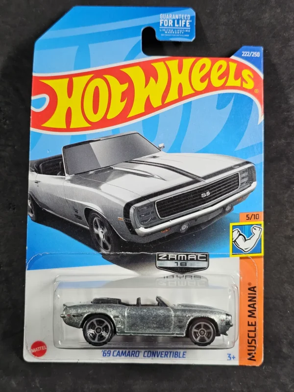 69′ Camaro (Zamac) – Hot Wheels – Snowball Coleccionables